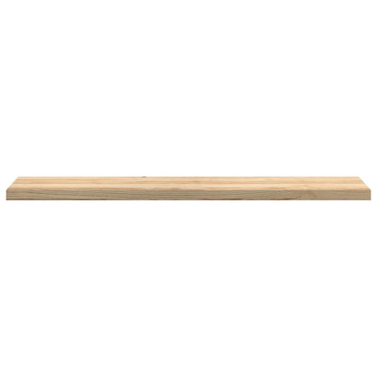 Window Sills 2 pcs Untreated 140x30x2 cm Solid Wood Oak