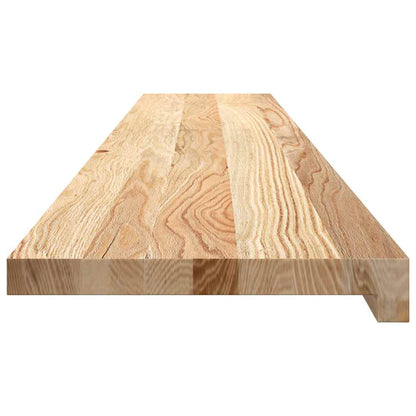 Window Sills 2 pcs Untreated 140x30x2 cm Solid Wood Oak