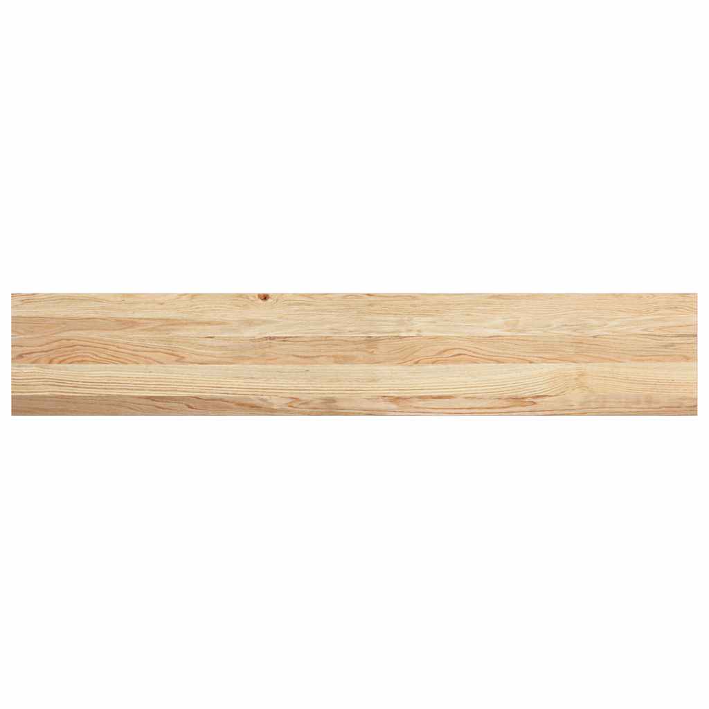Window Sills 2 pcs Untreated 140x30x2 cm Solid Wood Oak