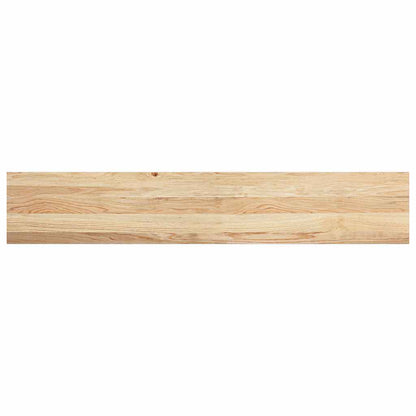 Window Sills 2 pcs Untreated 140x30x2 cm Solid Wood Oak