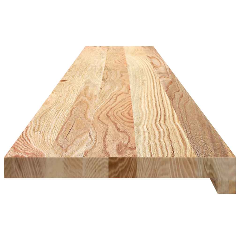 Window Sills 2 pcs Untreated 160x30x2 cm Solid Wood Oak