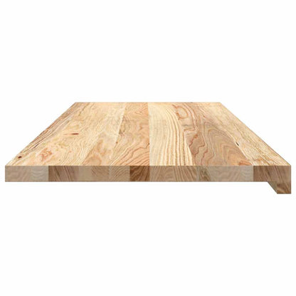 Window Sills 2 pcs Untreated 100x40x2 cm Solid Wood Oak