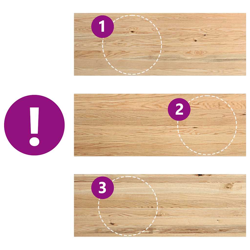 Window Sills 2 pcs Untreated 110x40x2 cm Solid Wood Oak
