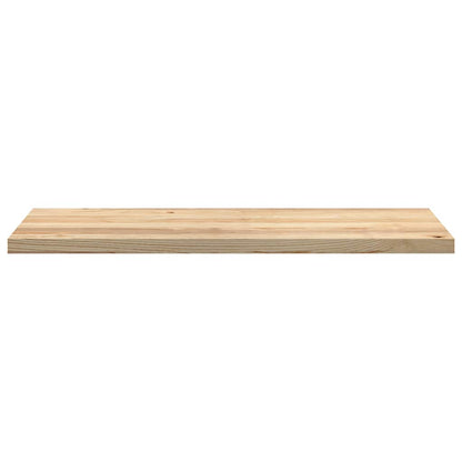 Window Sills 2 pcs Untreated 120x40x2 cm Solid Wood Oak