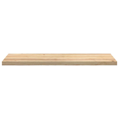 Window Sills 2 pcs Untreated 120x40x2 cm Solid Wood Oak