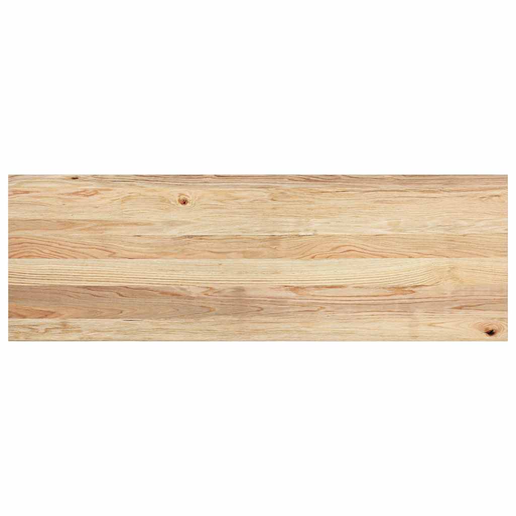 Window Sills 2 pcs Untreated 120x40x2 cm Solid Wood Oak