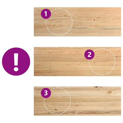 Window Sills 2 pcs Untreated 120x40x2 cm Solid Wood Oak