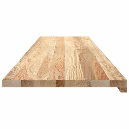 Window Sills 2 pcs Untreated 160x40x2 cm Solid Wood Oak