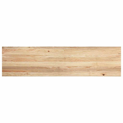 Window Sills 2 pcs Untreated 160x40x2 cm Solid Wood Oak