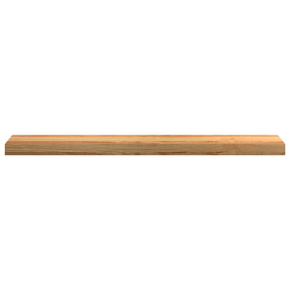 Window Sills 2 pcs Light Brown 100x15x2 cm Solid Wood Oak