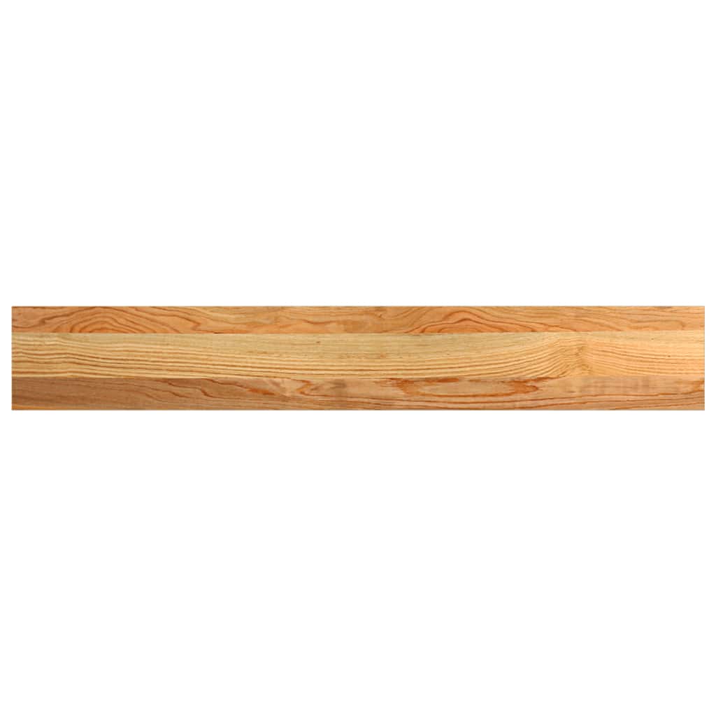 Window Sills 2 pcs Light Brown 100x15x2 cm Solid Wood Oak