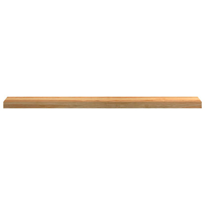 Window Sills 2 pcs Light Brown 120x15x2 cm Solid Wood Oak