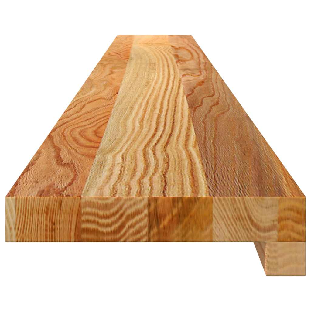 Window Sills 2 pcs Light Brown 140x15x2 cm Solid Wood Oak