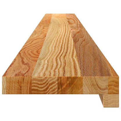 Window Sills 2 pcs Light Brown 140x15x2 cm Solid Wood Oak