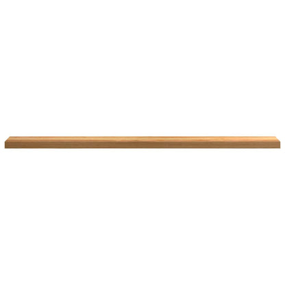 Window Sills 2 pcs Light Brown 160x15x2 cm Solid Wood Oak