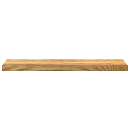 Window Sills 2 pcs Light Brown 90x20x2 cm Solid Wood Oak