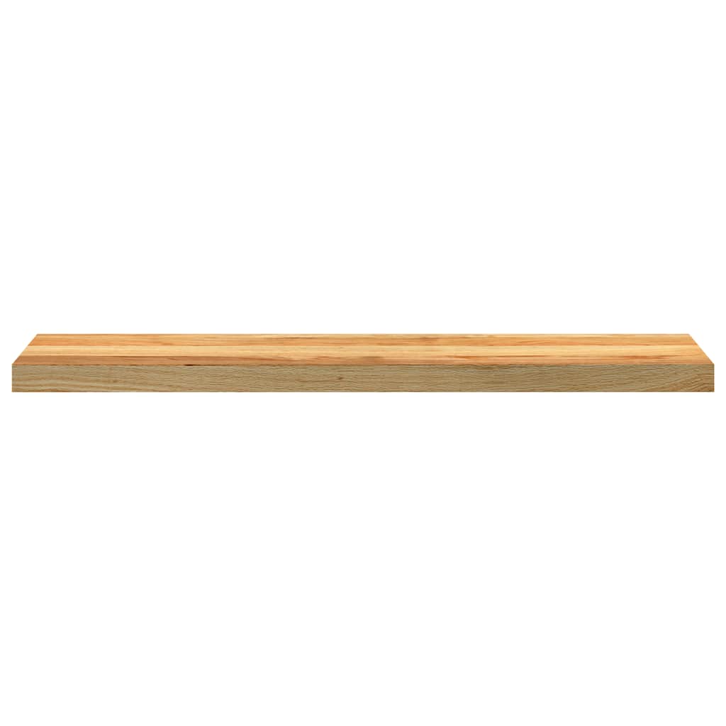Window Sills 2 pcs Light Brown 100x20x2 cm Solid Wood Oak