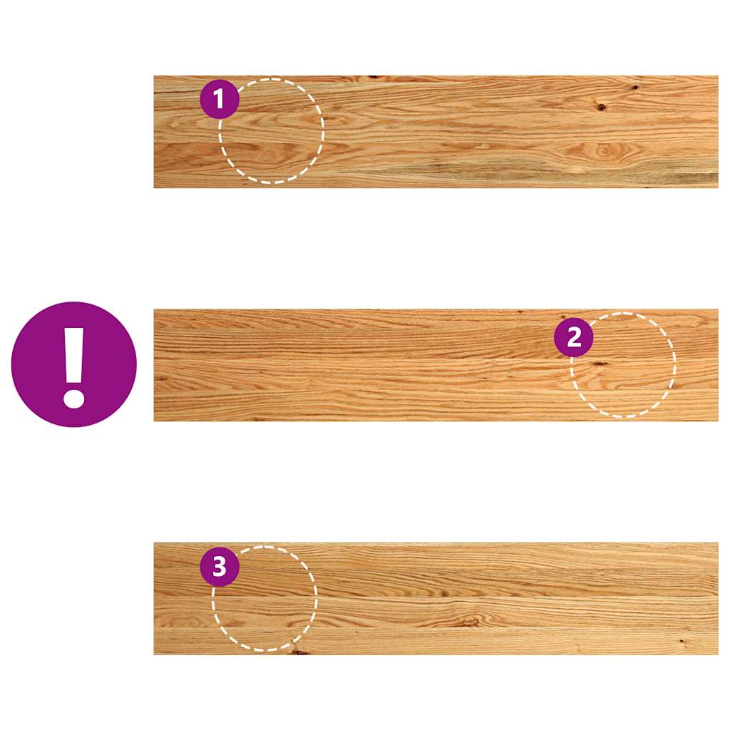 Window Sills 2 pcs Light Brown 100x20x2 cm Solid Wood Oak