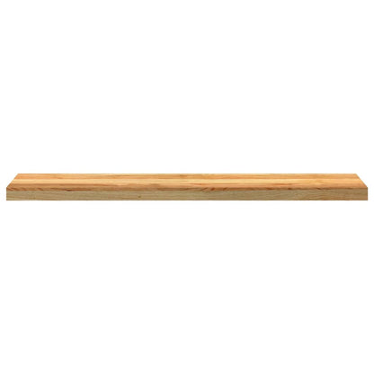 Window Sills 2 pcs Light Brown 110x20x2 cm Solid Wood Oak