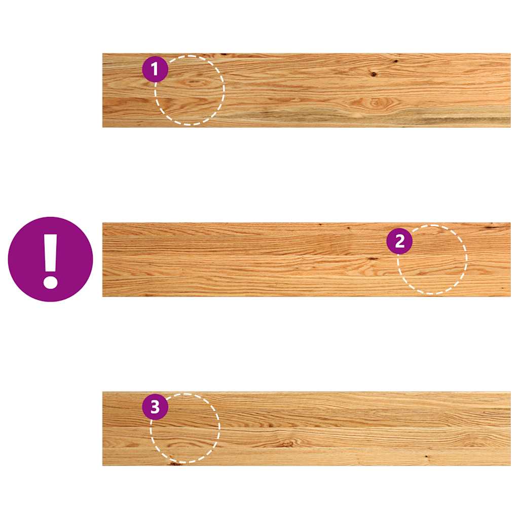 Window Sills 2 pcs Light Brown 110x20x2 cm Solid Wood Oak