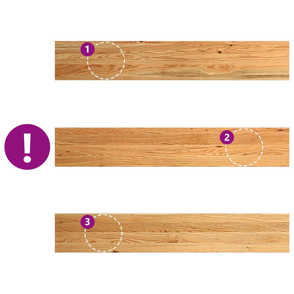 Window Sills 2 pcs Light Brown 120x20x2 cm Solid Wood Oak