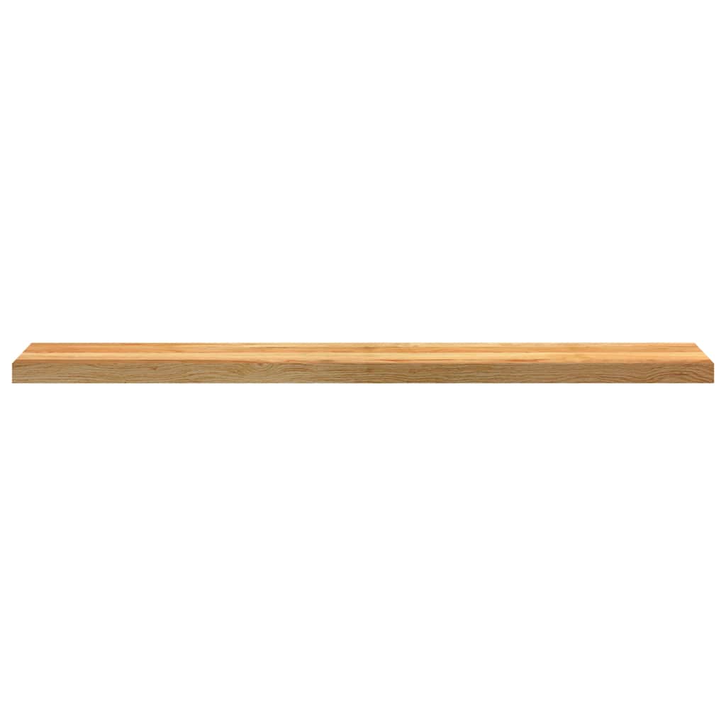 Window Sills 2 pcs Light Brown 140x20x2 cm Solid Wood Oak