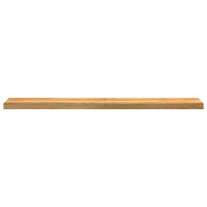 Window Sills 2 pcs Light Brown 140x20x2 cm Solid Wood Oak