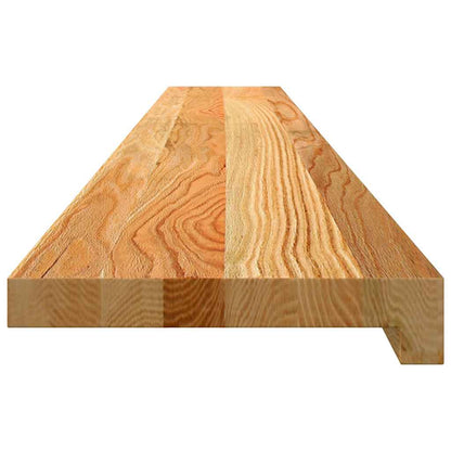 Window Sills 2 pcs Light Brown 140x20x2 cm Solid Wood Oak