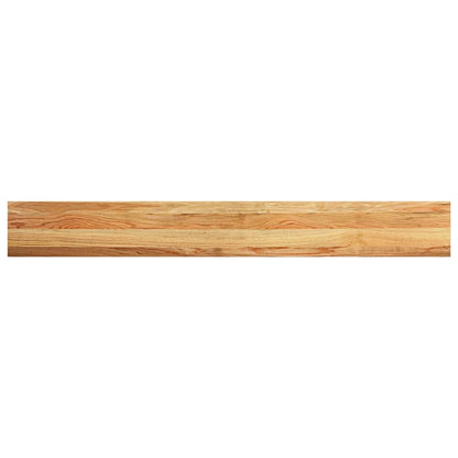 Window Sills 2 pcs Light Brown 160x20x2 cm Solid Wood Oak