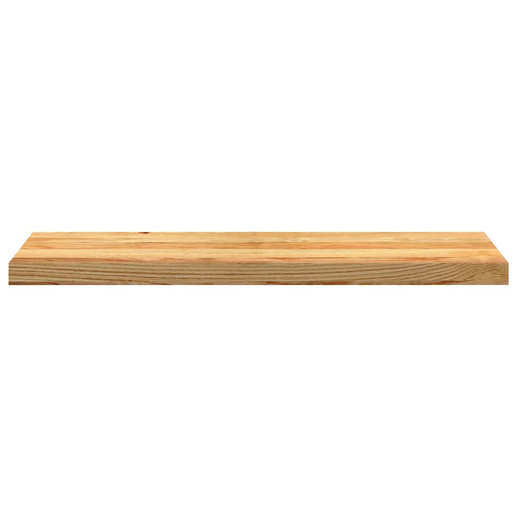 Window Sills 2 pcs Light Brown 90x25x2 cm Solid Wood Oak