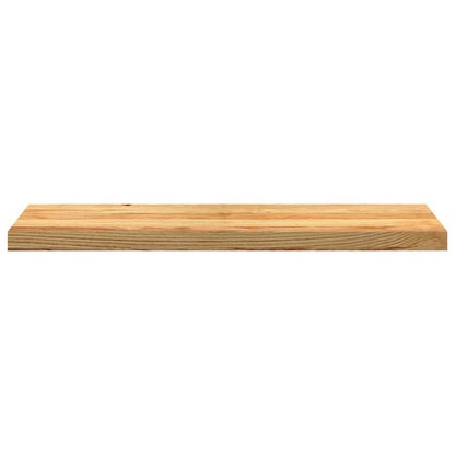 Window Sills 2 pcs Light Brown 90x25x2 cm Solid Wood Oak