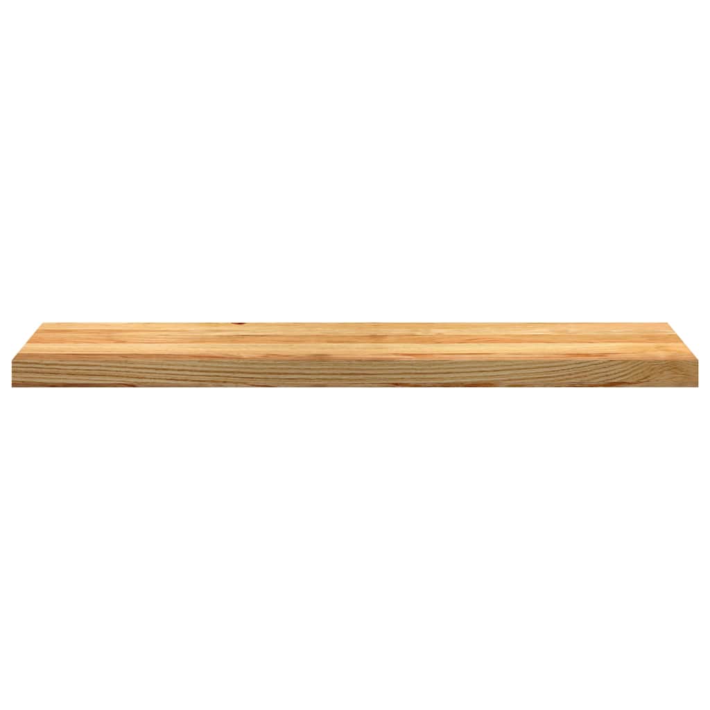 Window Sills 2 pcs Light Brown 100x25x2 cm Solid Wood Oak