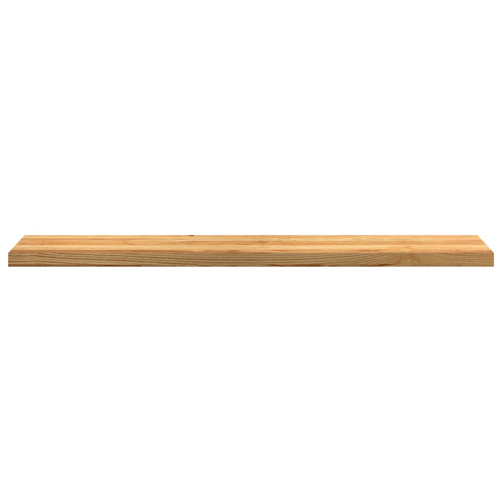 Window Sills 2 pcs Light Brown 140x25x2 cm Solid Wood Oak