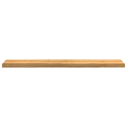Window Sills 2 pcs Light Brown 140x25x2 cm Solid Wood Oak