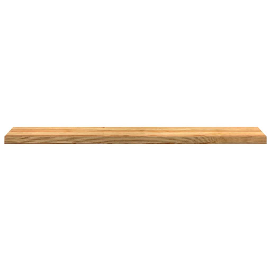 Window Sills 2 pcs Light Brown 140x25x2 cm Solid Wood Oak
