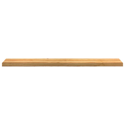 Window Sills 2 pcs Light Brown 140x25x2 cm Solid Wood Oak