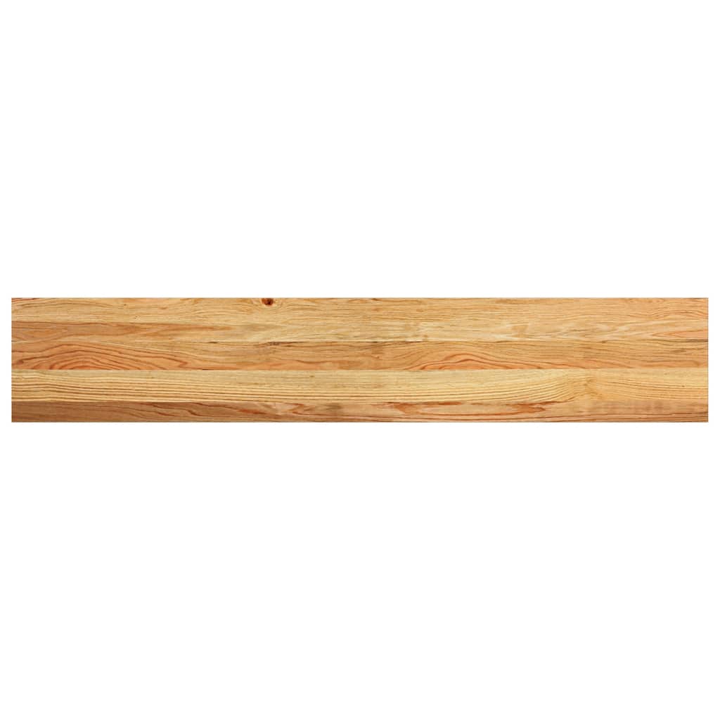 Window Sills 2 pcs Light Brown 140x25x2 cm Solid Wood Oak