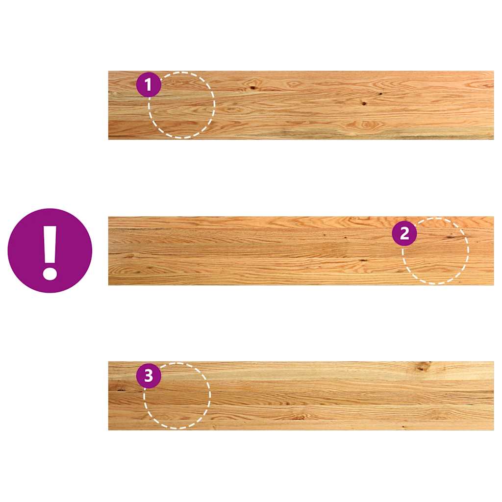 Window Sills 2 pcs Light Brown 140x25x2 cm Solid Wood Oak