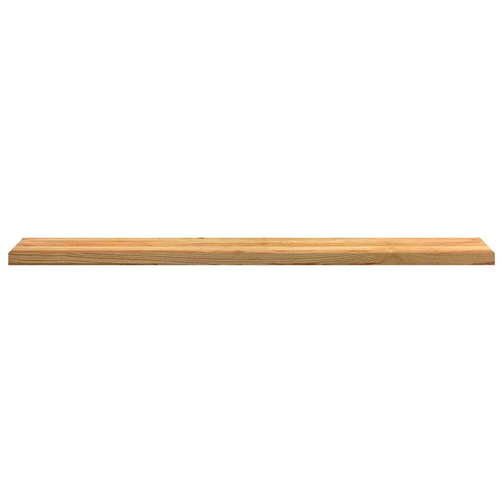 Window Sills 2 pcs Light Brown 160x25x2 cm Solid Wood Oak