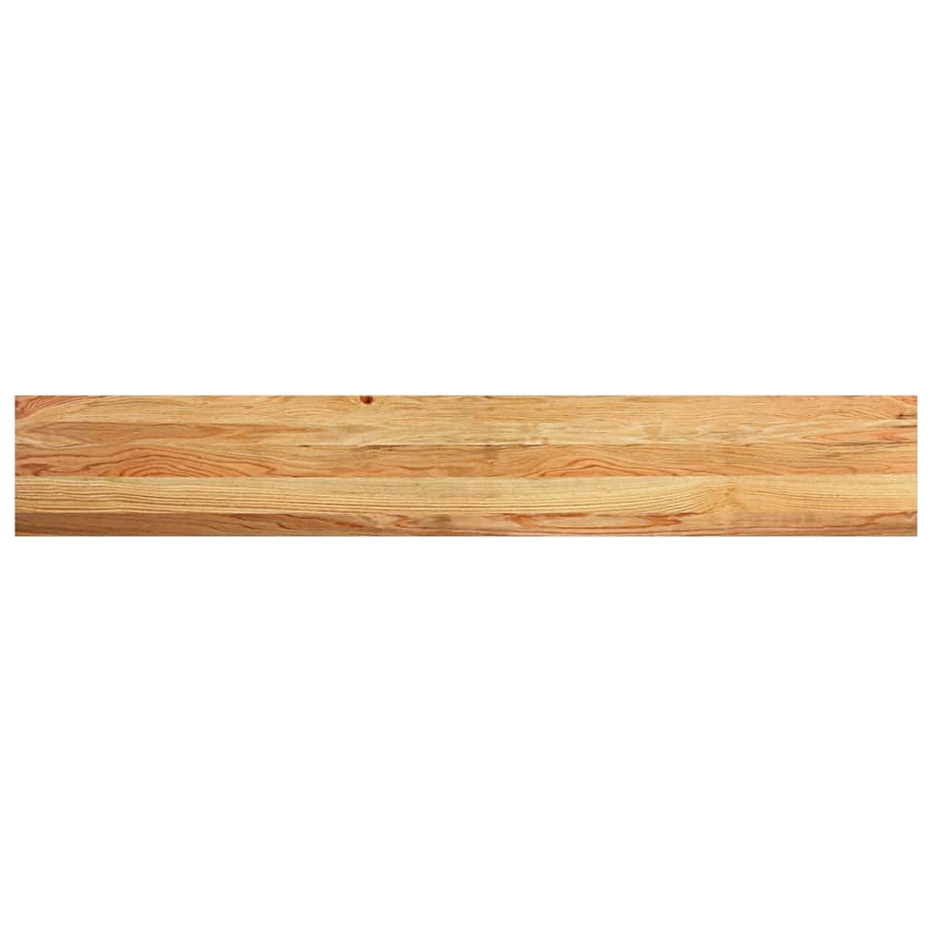 Window Sills 2 pcs Light Brown 160x25x2 cm Solid Wood Oak