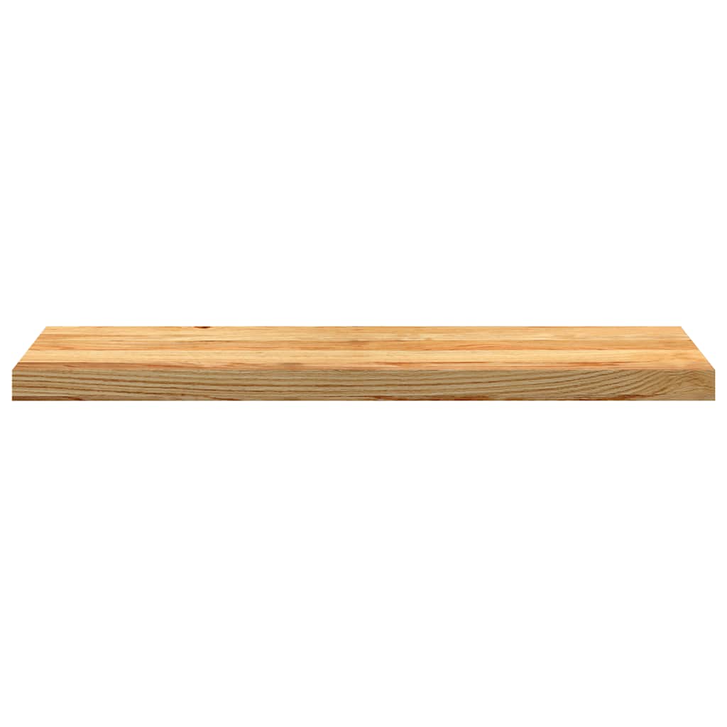 Window Sills 2 pcs Light Brown 90x30x2 cm Solid Wood Oak