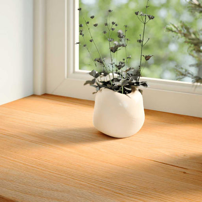 Window Sills 2 pcs Light Brown 100x30x2 cm Solid Wood Oak