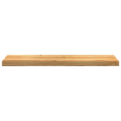 Window Sills 2 pcs Light Brown 100x30x2 cm Solid Wood Oak