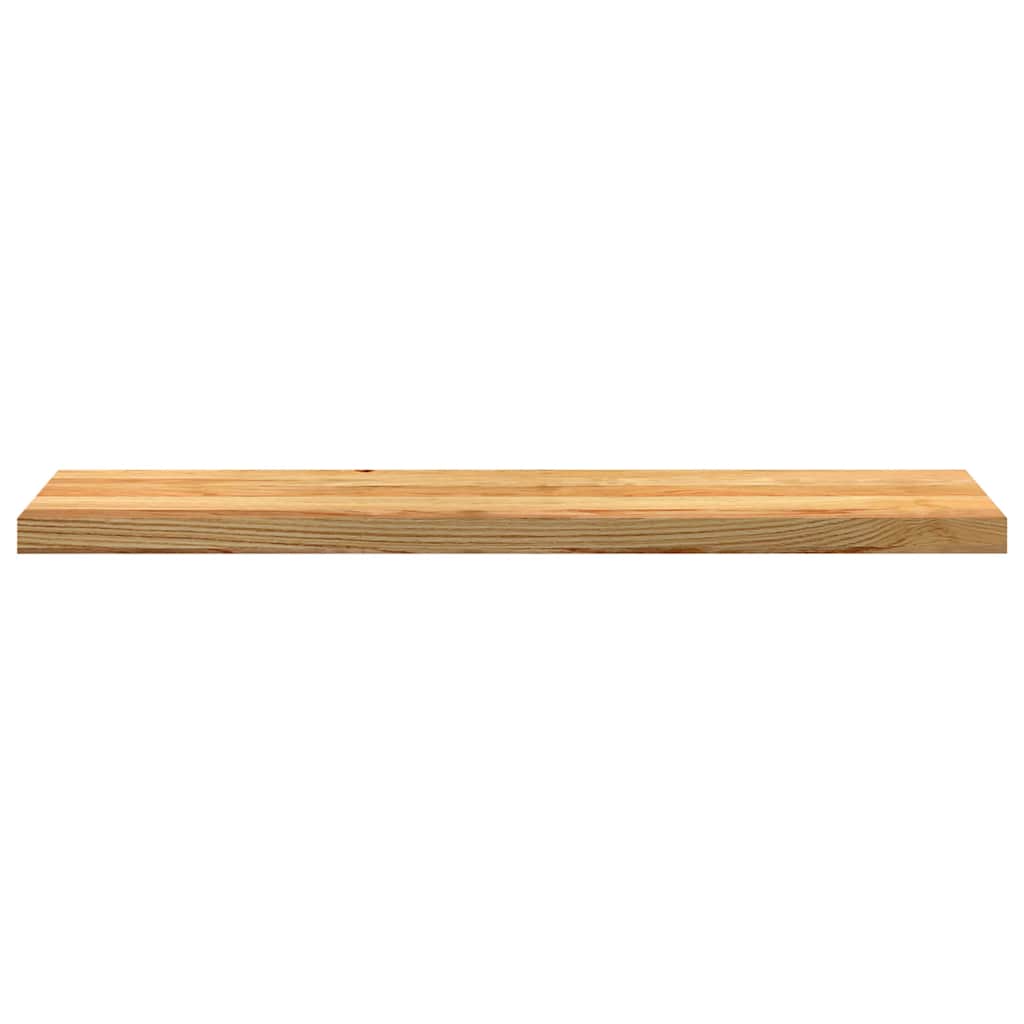 Window Sills 2 pcs Light Brown 110x30x2 cm Solid Wood Oak