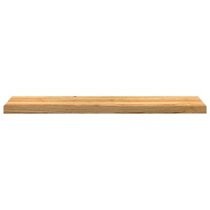Window Sills 2 pcs Light Brown 110x30x2 cm Solid Wood Oak