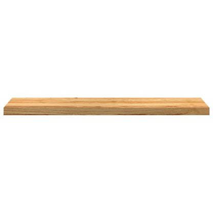 Window Sills 2 pcs Light Brown 110x30x2 cm Solid Wood Oak