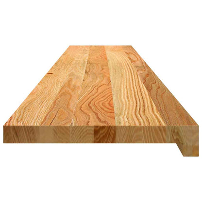 Window Sills 2 pcs Light Brown 140x30x2 cm Solid Wood Oak