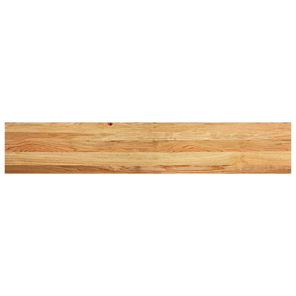 Window Sills 2 pcs Light Brown 140x30x2 cm Solid Wood Oak