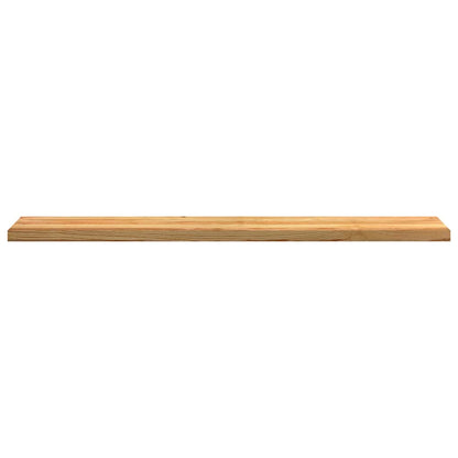 Window Sills 2 pcs Light Brown 160x30x2 cm Solid Wood Oak
