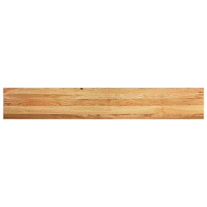 Window Sills 2 pcs Light Brown 160x30x2 cm Solid Wood Oak